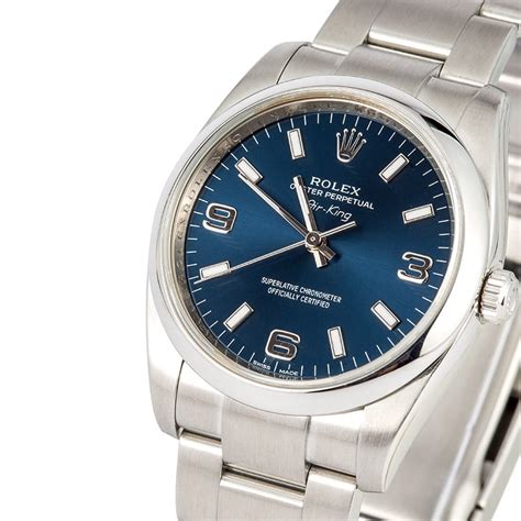 rolex oyster perpetual air king 114200